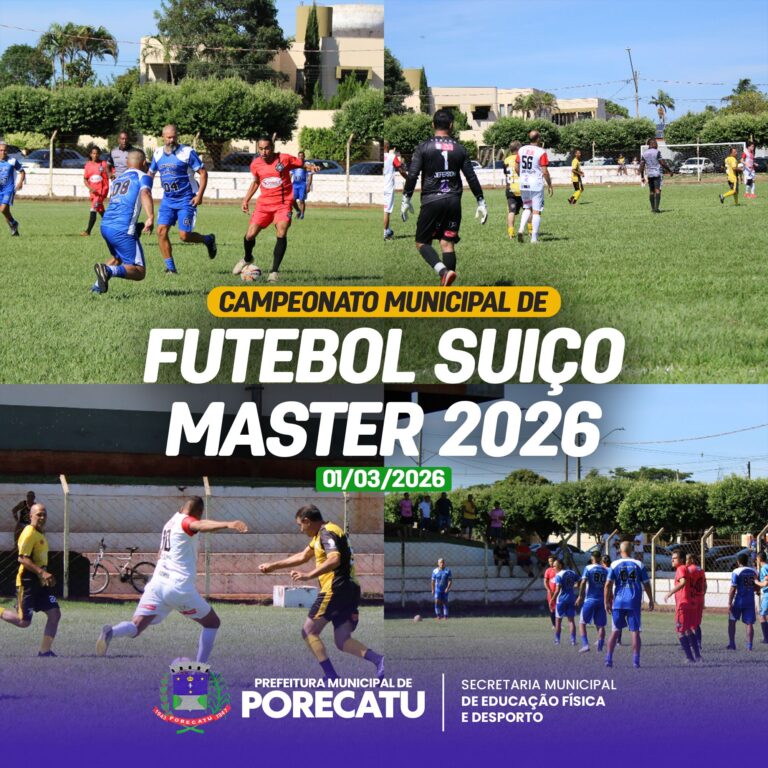 Campeonato Municipal de Futebol Suiço Master 2026 – 01/03/2026