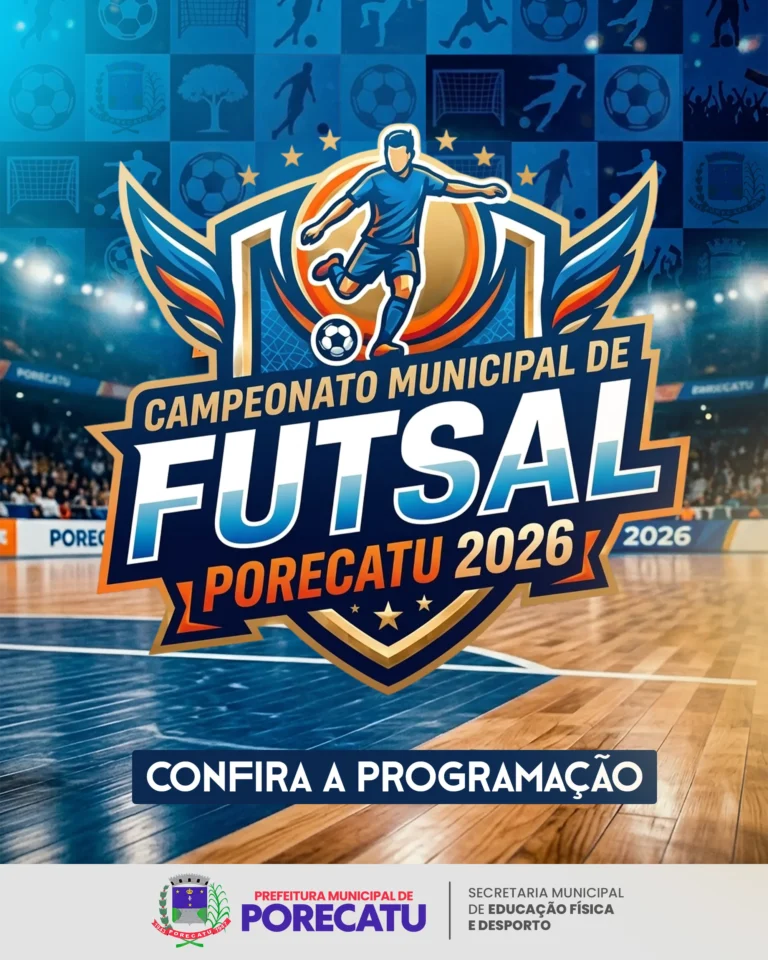 Campeonato Municipal de Futsal 2026 – 10/04/2026
