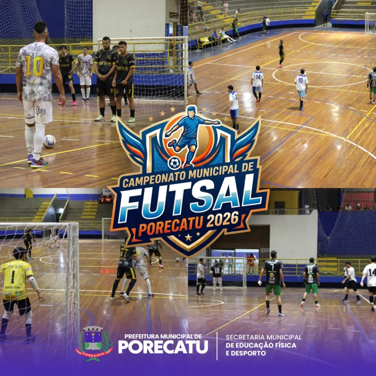 Campeonato Municipal de Futsal – Porecatu 2026