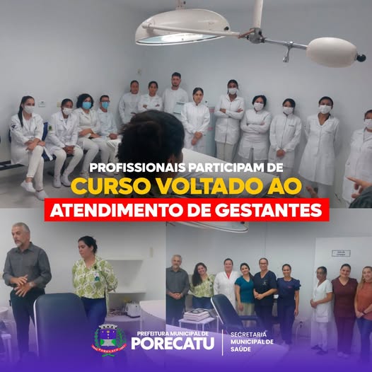 Profissionais da Saúde Participam de Curso Voltado ao Atendimento de Gestantes