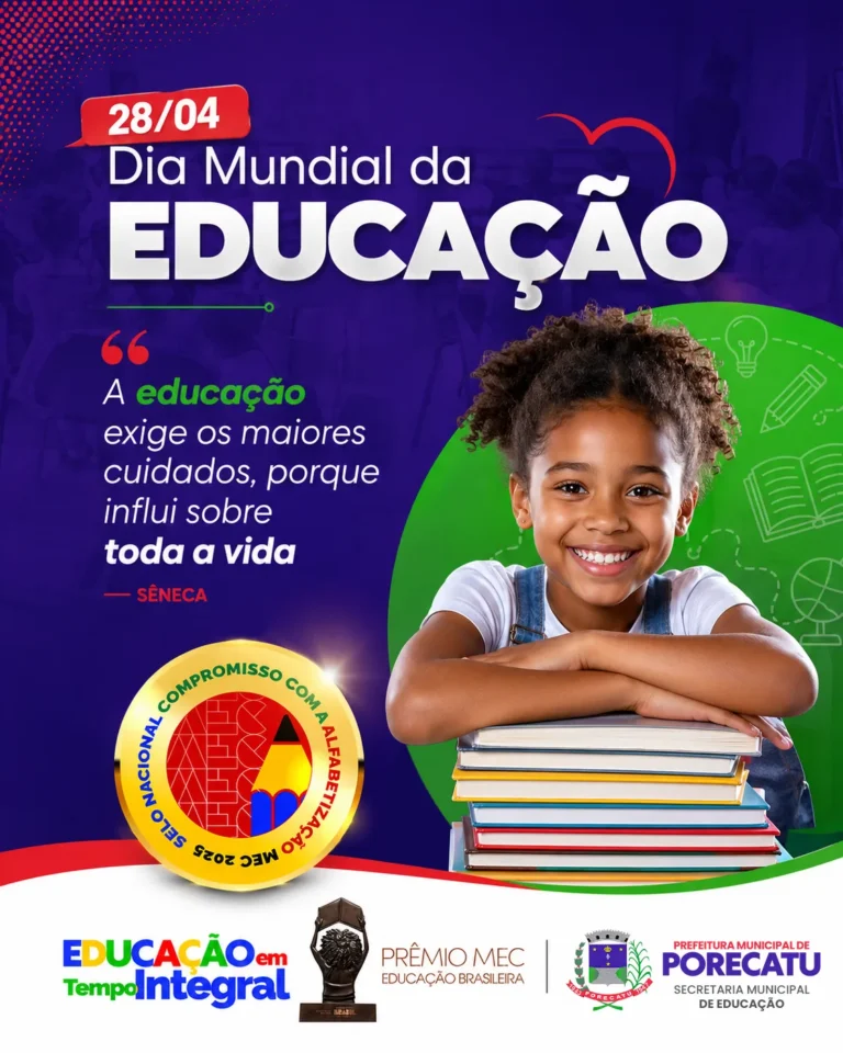 Dia Mundial da Educação – 28/04