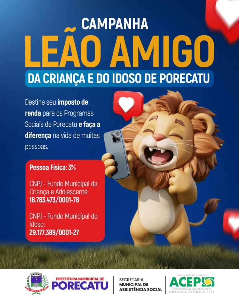 Campanha Leão Amigo da Criança e do Idoso de Porecatu