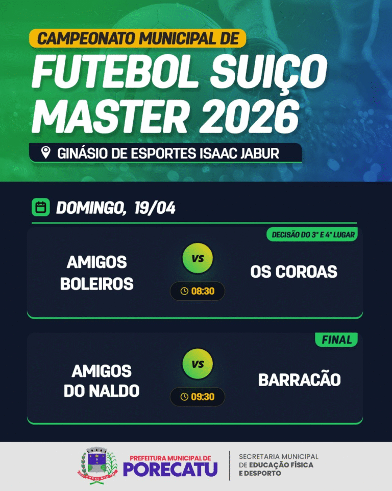 Campeonato Municipal de Futebol Suiço Master 2026