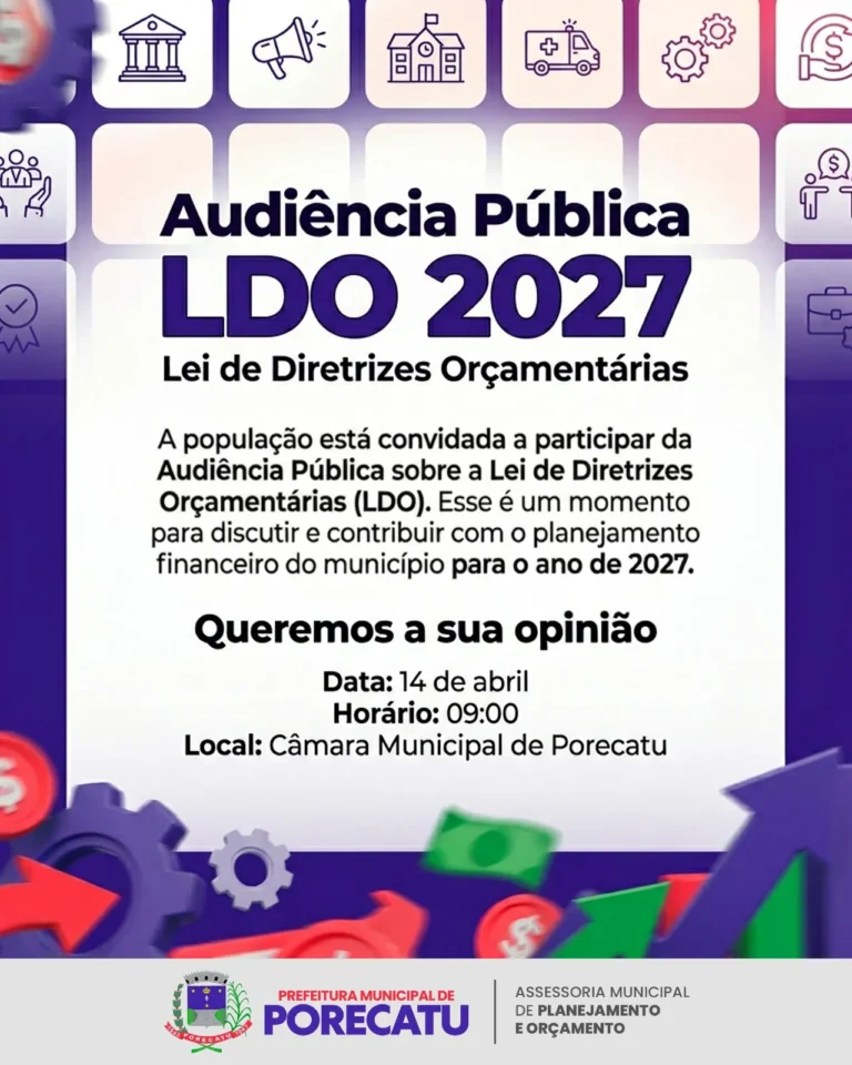 Audiência Pública – LDO 2027