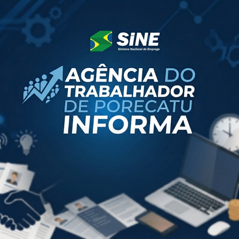 Oportunidade: Agência do Trabalhador anuncia nova seleção de vagas para a PBENGE