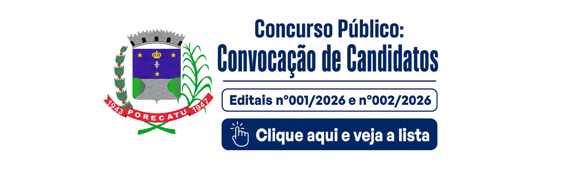 Convocação de Candidatos