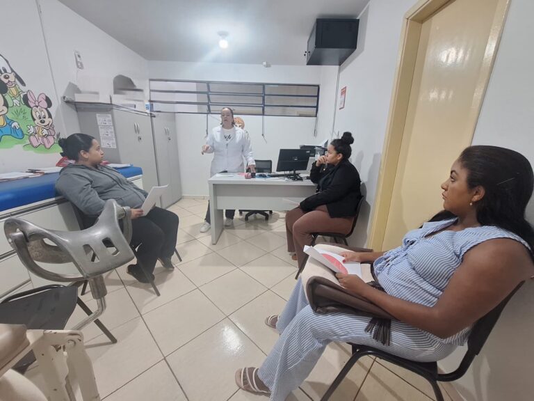UBS Luiz Di Miguelli realiza palestra sobre amamentação para gestantes